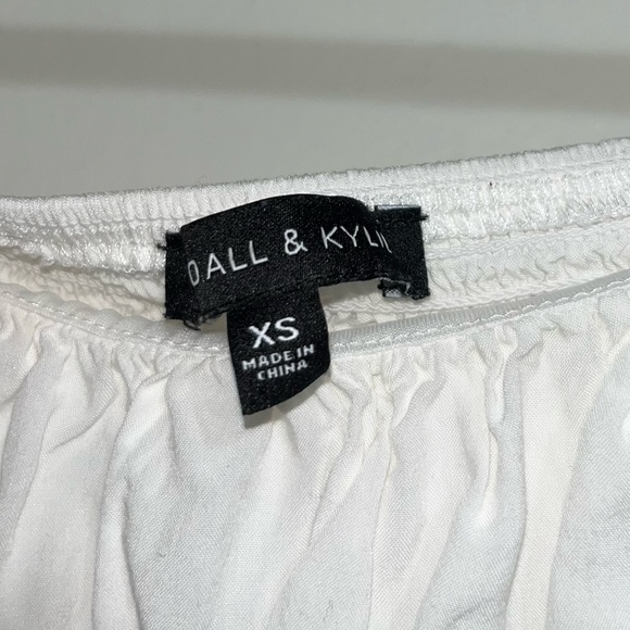 cropped long sleeve blouse - Picture 2 of 4